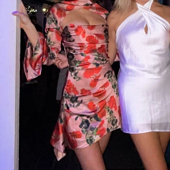 House of CB - Toira Satin Corset Mini Dress - Picture 6 of 6